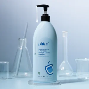 plum coconut milk & peptides strength & shine shampoo