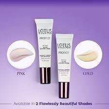 lotus makeup proedit silk touch glow strobe cream
